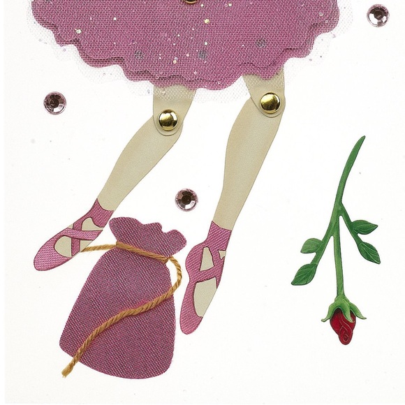 Jolee's Boutique Poseable Ballerina Dimensional Sticker - Picture 7 of 11